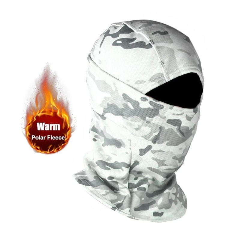 Polar Fleece Camouflage Tactical Balaclava 15