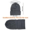 100 Pure Wool SatinLined Thermal Beanie 3