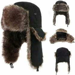 thermal waterproof bomber trapper hat