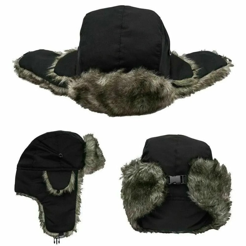 Thermal Waterproof Bomber Trapper Hat 1