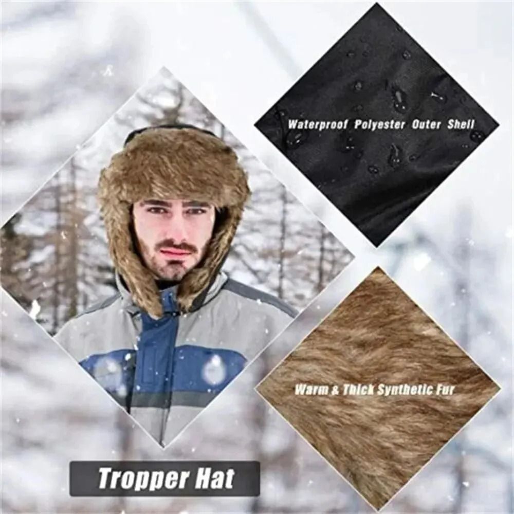 Thermal Waterproof Bomber Trapper Hat 2
