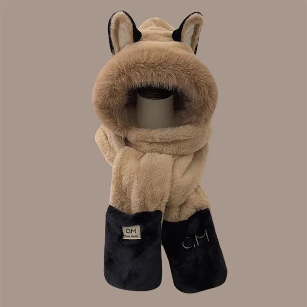 Luxury Faux Fox 3in1 Thermal Winter Hood 15