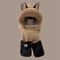 Luxury Faux Fox 3in1 Thermal Winter Hood 4