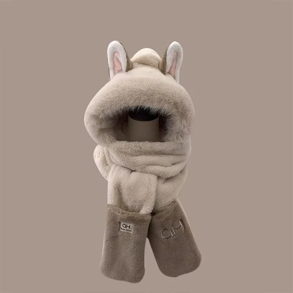 Luxury Faux Fox 3in1 Thermal Winter Hood 8