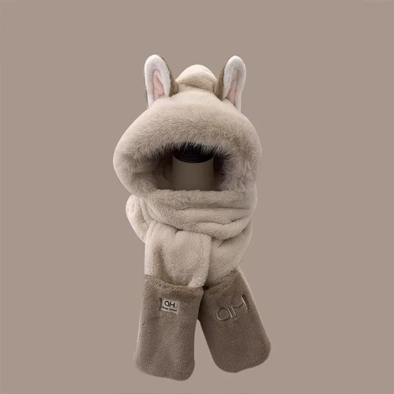 Luxury Faux Fox 3in1 Thermal Winter Hood 8