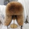 100 Real Silver Fox Fur Leather Bomber Hat 3