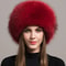 Luxury 100 Natural Fox Fur Thermal Winter Cloche 8