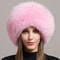 Luxury 100 Natural Fox Fur Thermal Winter Cloche 11