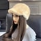 100 Genuine Mink Fur Thermal Winter Cap 12