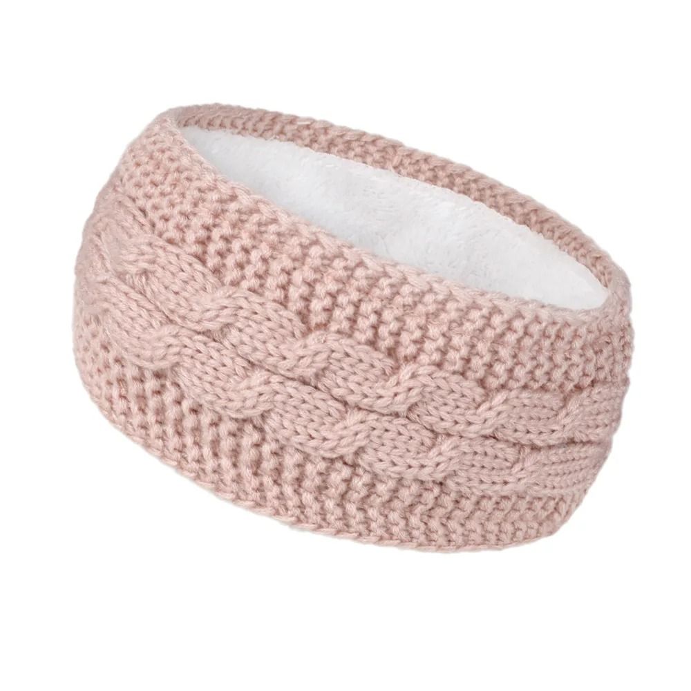 VelvetLined Thermal Knitted Winter Headband 2