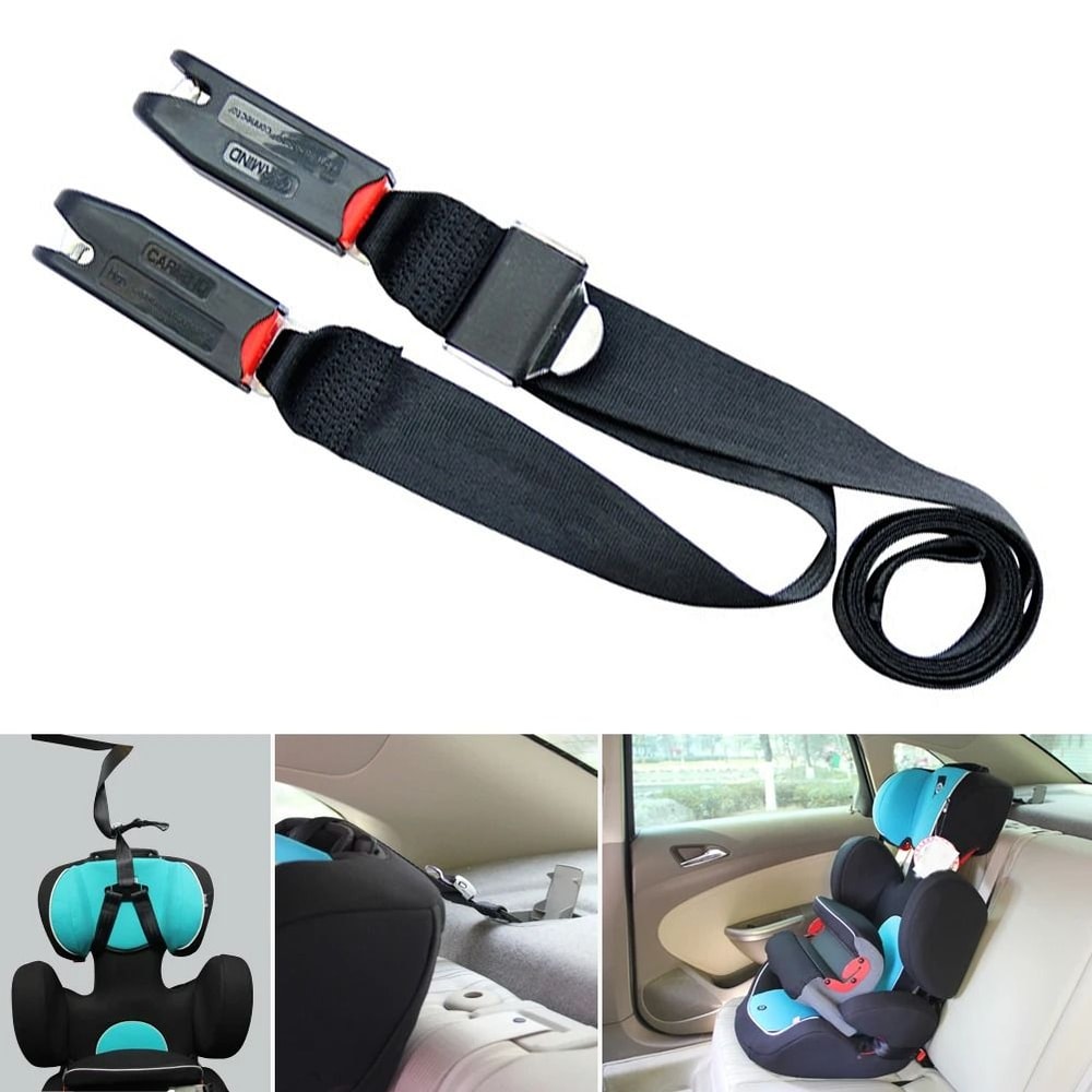 Universal ISOFIXLATCH Child Safety Seat Fixing Strap 1