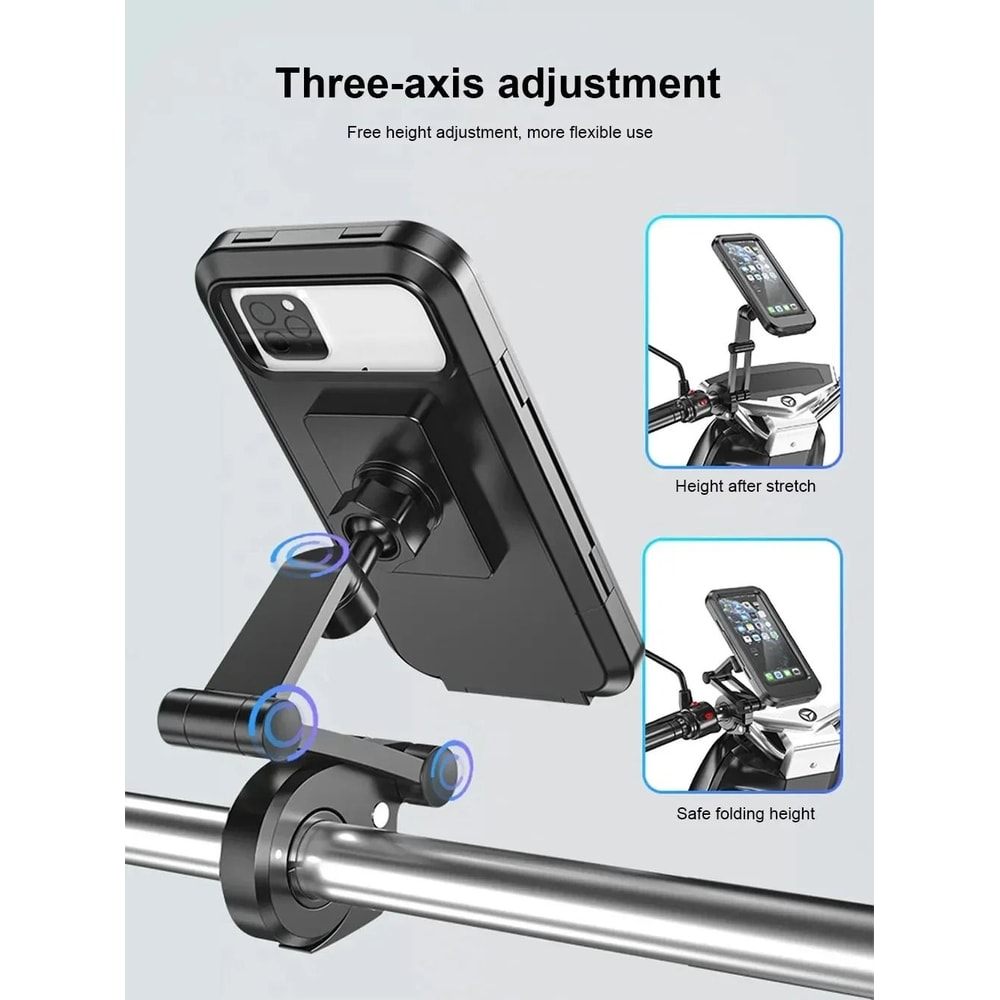 Universal HeavyDuty Bike Motorcycle Phone Mount 1