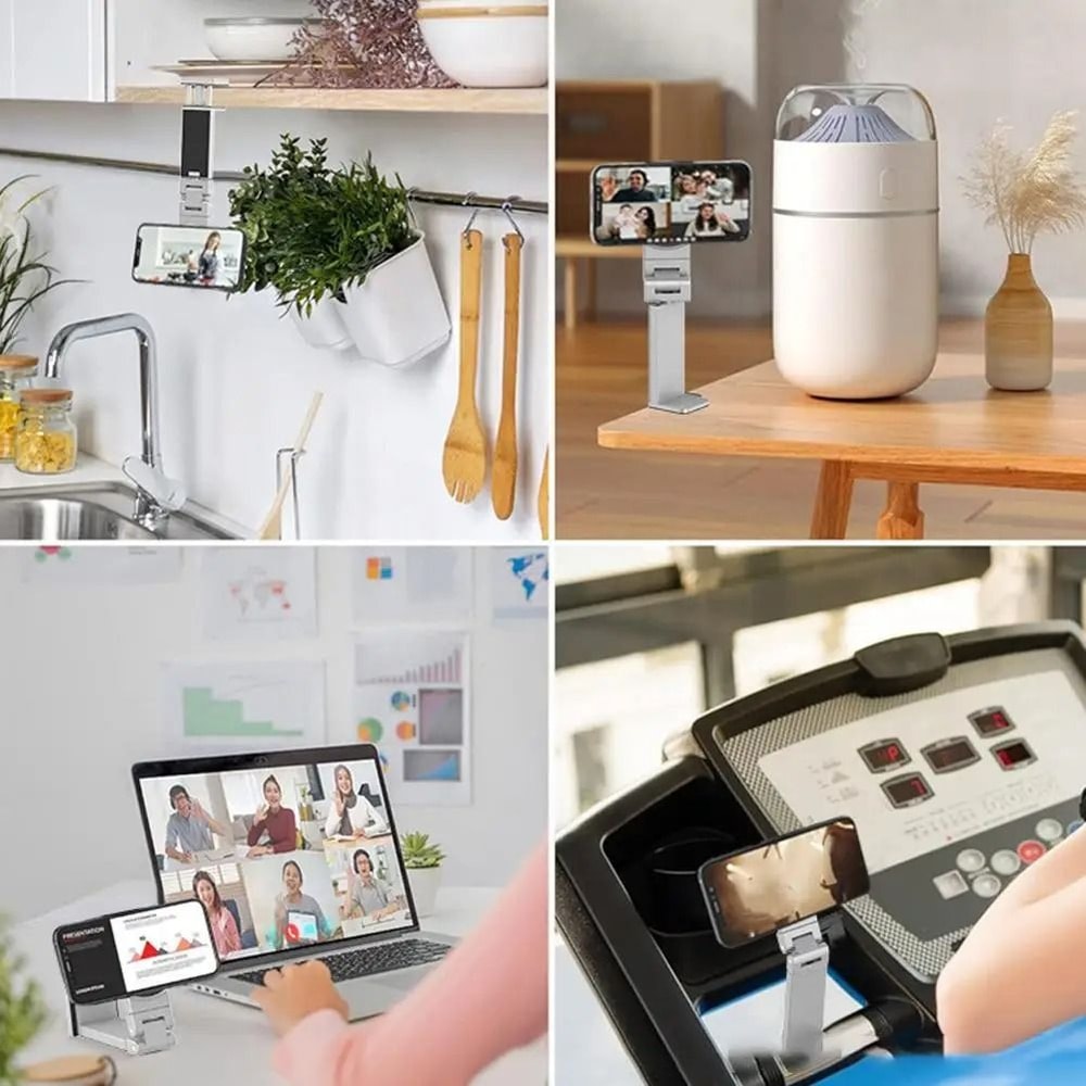 Universal Magnetic Flexible Travel Airplane Phone Mount 4