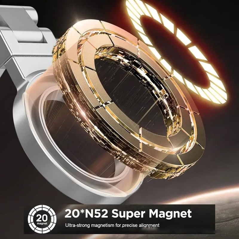 Universal Magnetic Flexible Travel Airplane Phone Mount 5