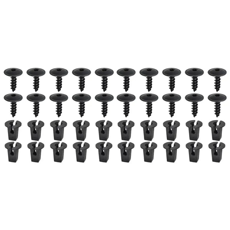 Auto Mudguard Engine Cover Fastener Set 5