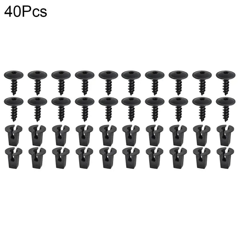 Auto Mudguard Engine Cover Fastener Set 7