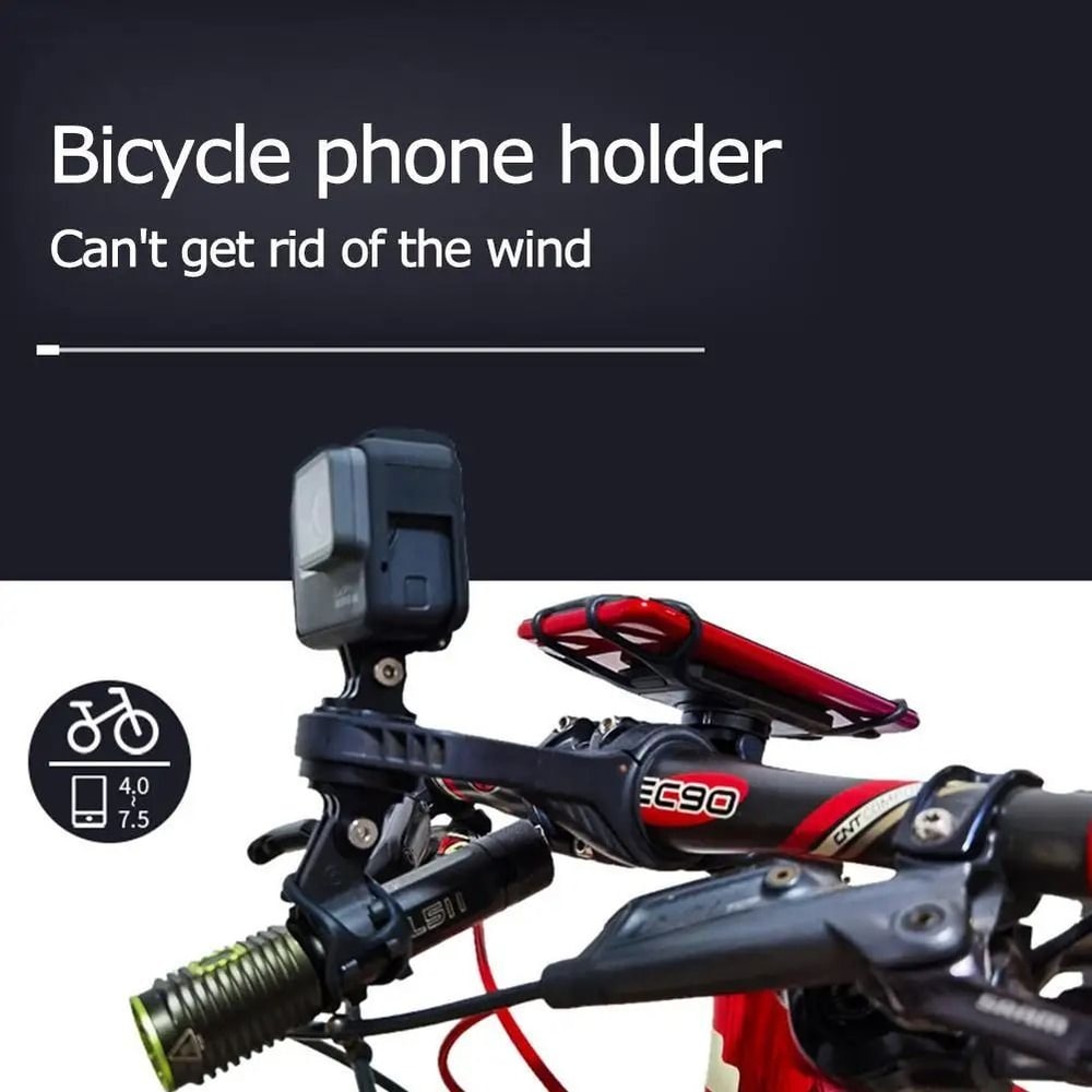 Silicone AntiShock Bicycle Computer Mount 4