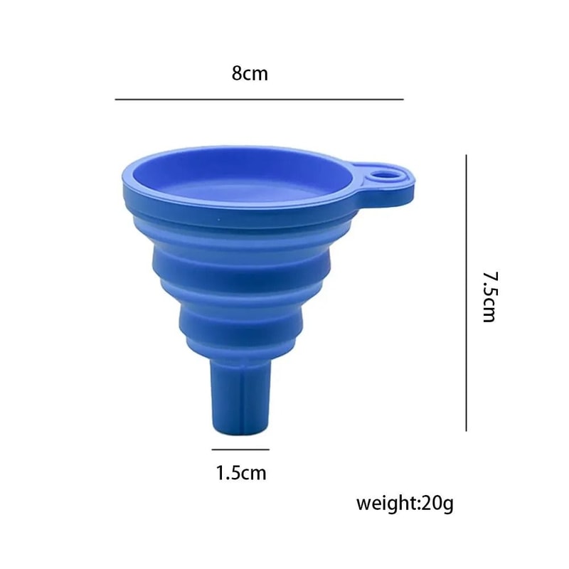 Universal Foldable Silicone MultiFluid Engine Funnel 5