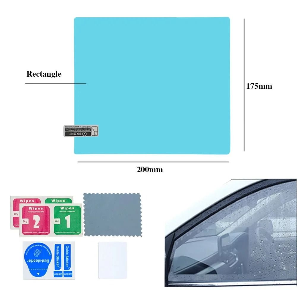 Universal NanoShield Rearview Mirror Side Window Protective Film 9