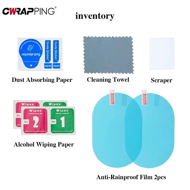 Universal NanoShield Rearview Mirror Side Window Protective Film 2