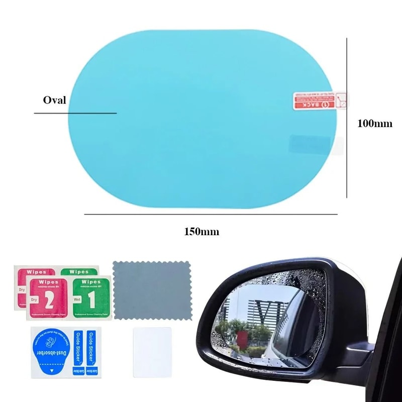 Universal NanoShield Rearview Mirror Side Window Protective Film 8