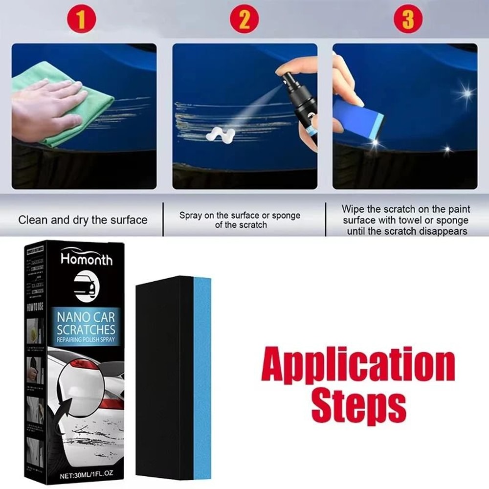 Professional 2Piece Car Scratch Swirl Repair System 2