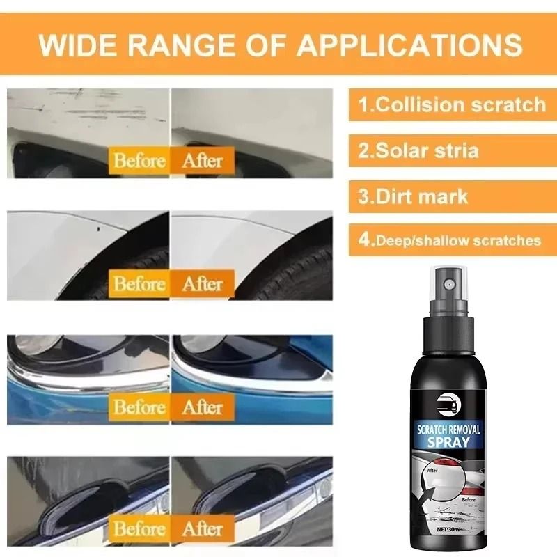 Professional 2Piece Car Scratch Swirl Repair System 4
