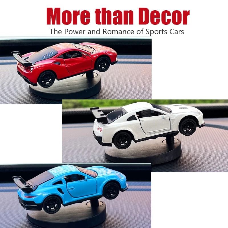 Dynamic DriftMotion Dashboard Sports Car Ornament 4