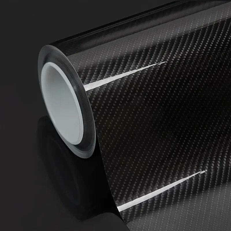 Grade Carbon Fiber Vinyl Wrap Automotive Protection Film 0