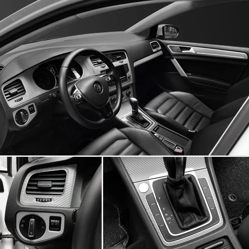 Grade Carbon Fiber Vinyl Wrap Automotive Protection Film 2