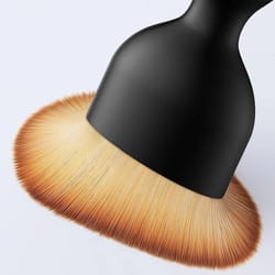 ultra-soft car interior detailing brush with protective casing