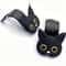 Adorable 2Piece 3D Cartoon Cat Universal Car Headrest Hook Set 1