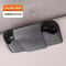 Suede Automotive Sun Visor Sunglasses Card Management System 9