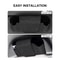 Suede Automotive Sun Visor Sunglasses Card Management System 5