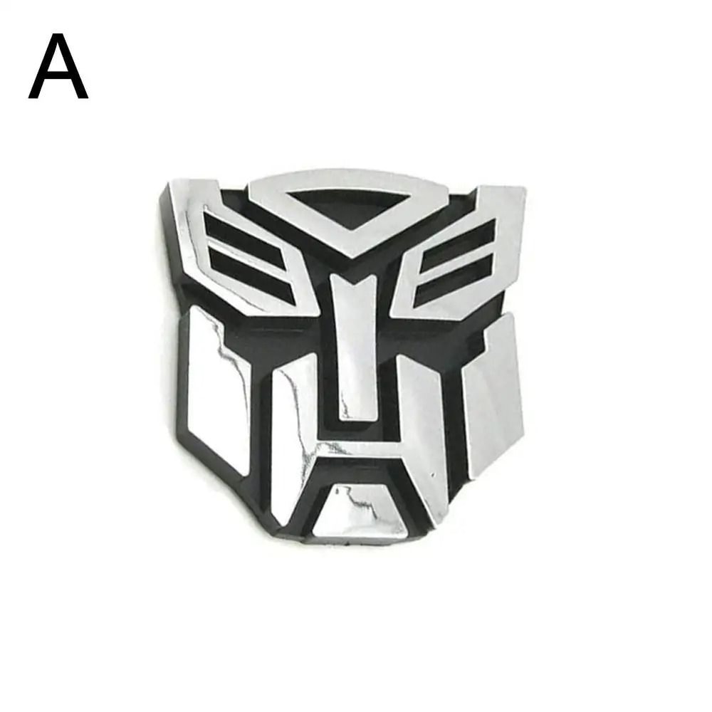 3D HighContrast Faction Badge Automotive Emblem Tail Decal 8