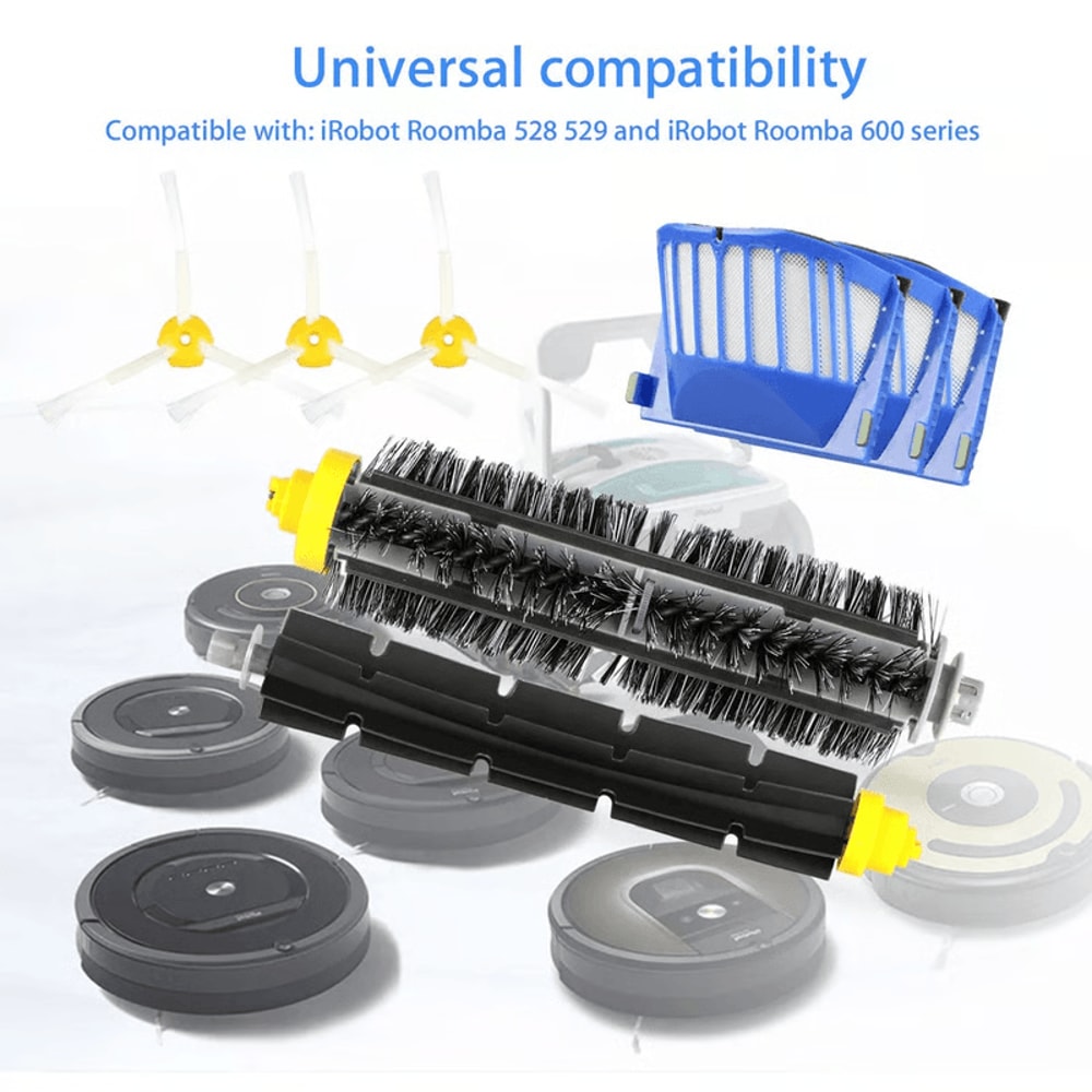 Roomba Replacement Kit For Brushes Filters Restore Cleaning Power 6