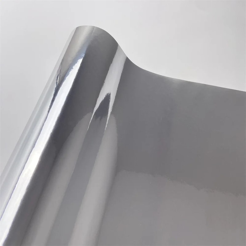 HighGloss Mirror Chrome Silver Vinyl Wrap Accent Film 5