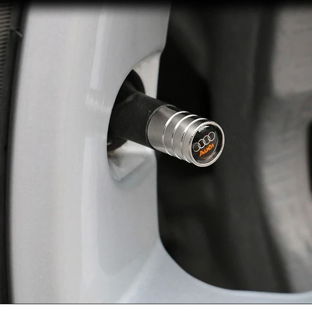 Professional HighContrast AntiCorrosion Metal Valve Stem Cap Set 2