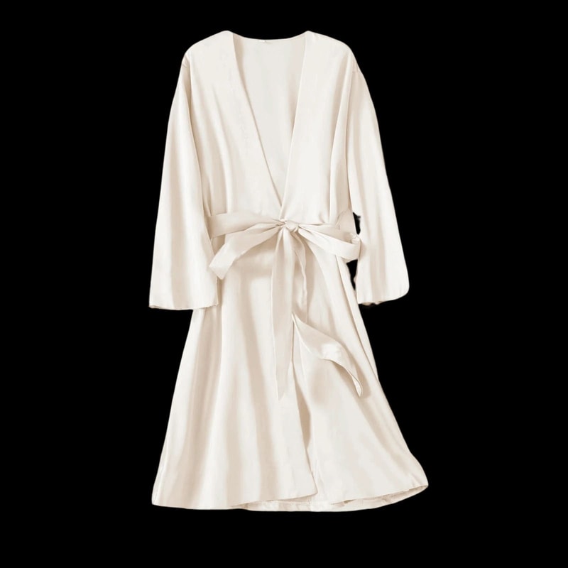 Satin Intimate Silky Robe 12