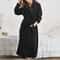 UltraWarm Coral Fleece Long Kimono Robe 9