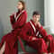 Winter Lovers Thickened Flannel Robe Set 3