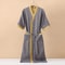 Fashionable Printed HalfSleeve Cotton Kimono Bathrobe 12
