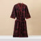 Fashionable Printed HalfSleeve Cotton Kimono Bathrobe 7