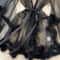 Sheer Erotic Mesh Robe Elegant PlushTrimmed Nightgown 5