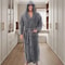 UltraSoft Plush Hooded Bathrobe FullLength Fluffy Winter Loungewear 3