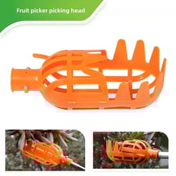 farm garden picking device – convenient deep-basket fruit catcher