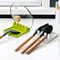 Multifunctional Kitchen Spatula Pot Lid Rack Clean Countertop Organizer 0