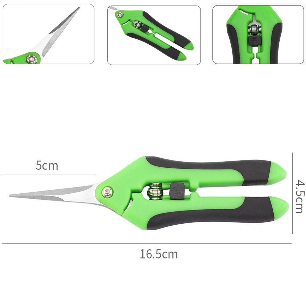 Garden Pruning Shears Stainless Steel Precision Trimming Set 5
