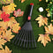 Durable Plastic Leaf Rake Essential Hand Tool For Garden Cleaning 1