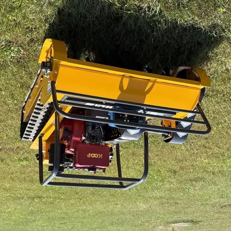 Professional 25HP Remote Control Flail Mower HighPerformance 3937 In AllTerrain Robotic Cutter 3